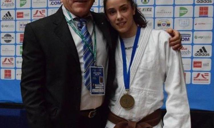 Flavia Favorini con il maestro Moraci