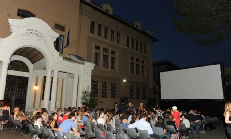 L'&quot;Arena Mamiani&quot; dove ieri è stata inaugurata la rassegna