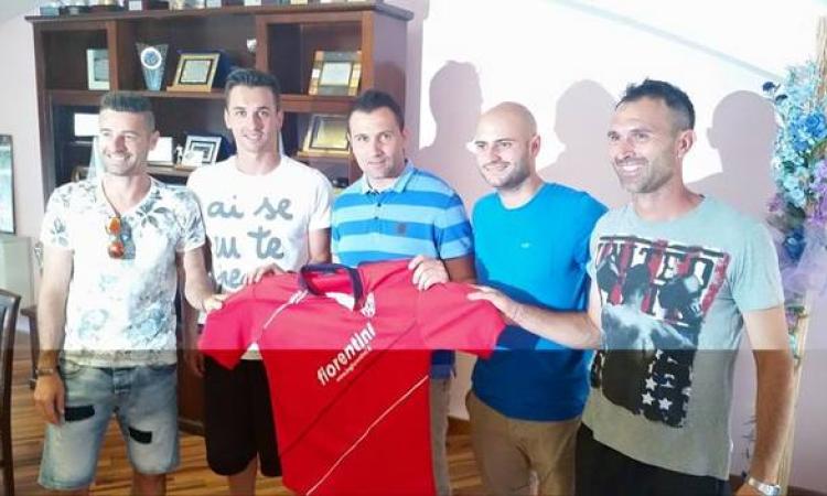 La presentazione di Carlini, Perrotti e Fiorini