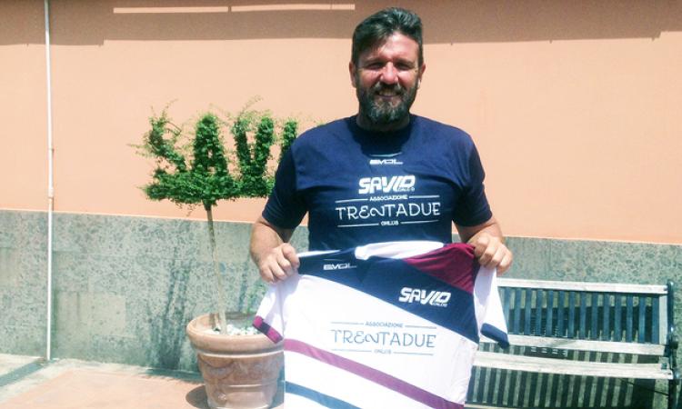 Vincent Candela al Vianello con la maglietta dell'Associazione Trentadue © Gazzetta Regionale