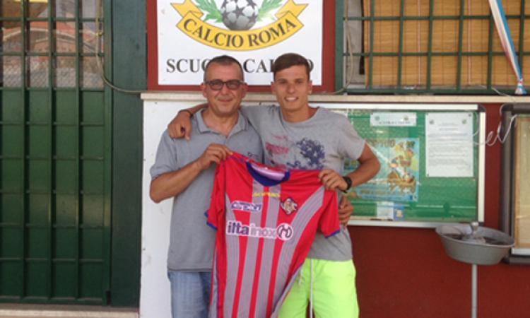Ortenzi e Ferrara con la maglia grigiorossa © Gaz_Reg