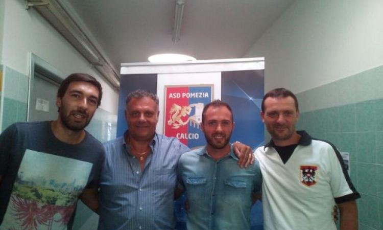 Da sinistra: Matteo Amico, Piero Peri, Filiberto Trinca e Francesco Punzi