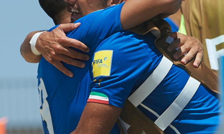 L'abbraccio tra Gori e Zurlo