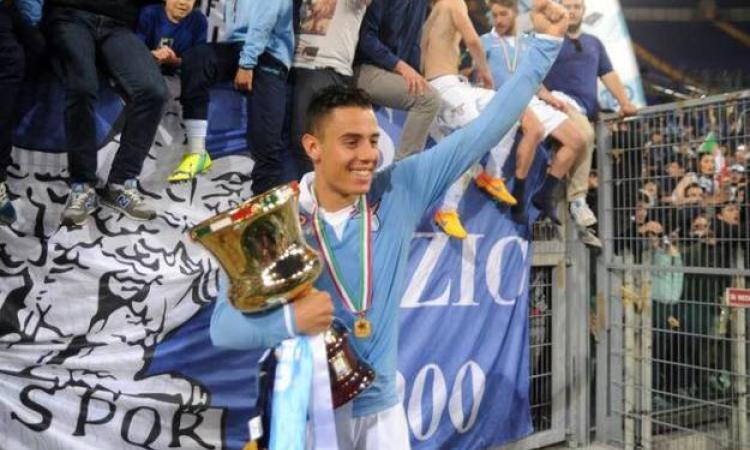 Oikonomidis con la Coppa Italia