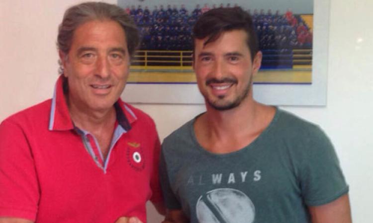 Il presidente Mirra e Vinicius Bacaro