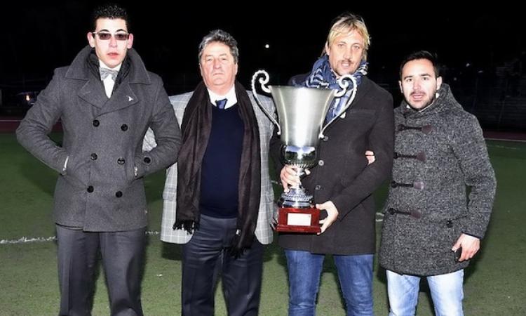 Da sinistra: Umberto e Bruno Camerini, Gagliarducci e Tomei © Del Gobbo