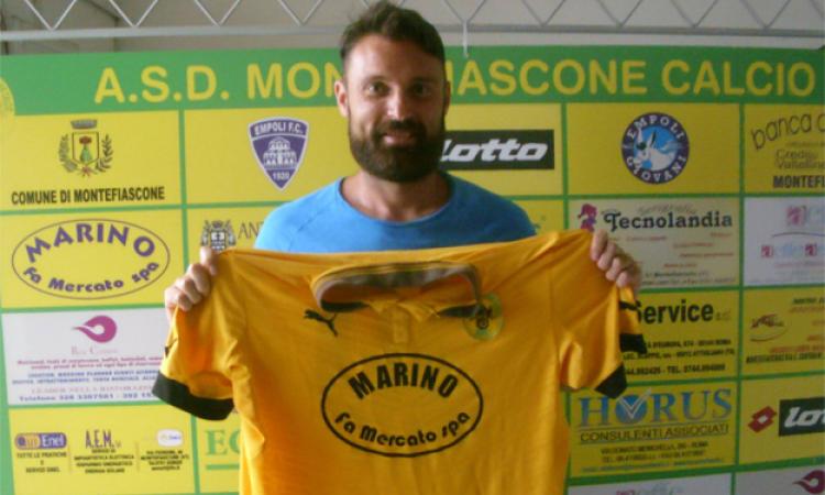 Marco Testa con la nuova maglia ©Montefiascone