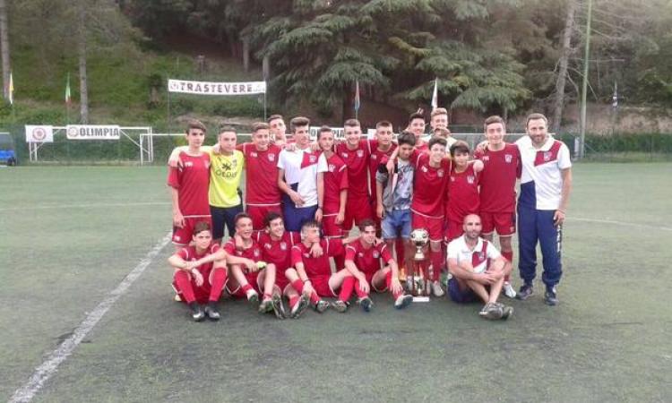 La compagine dei classe '01 rossoblu