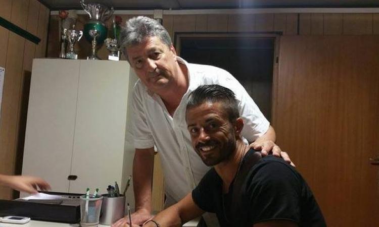 Andrea Pintori con il presidente Camerini