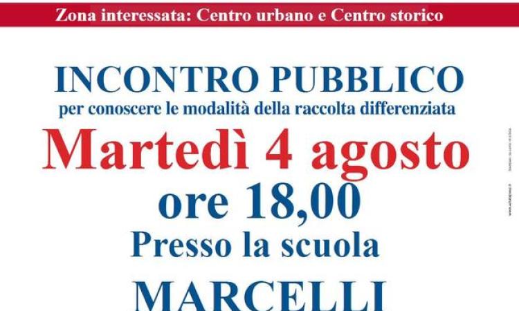 Velletri avvia la raccolta differenziata anche nel centro della città