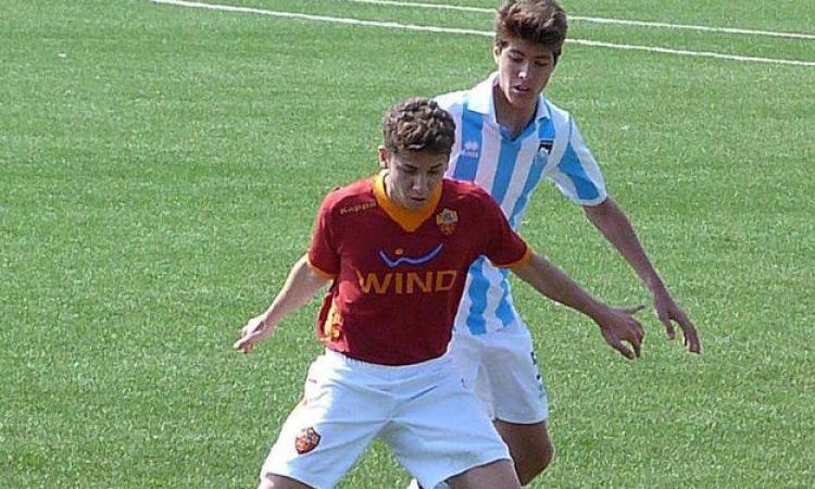 Mugnetti con la maglia della Roma Foto Facebook