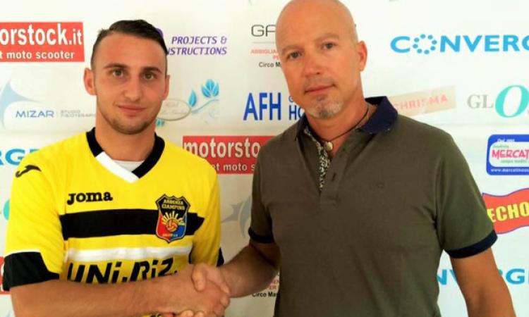 Christian Martinelli ed il presidente Massimo Onorati