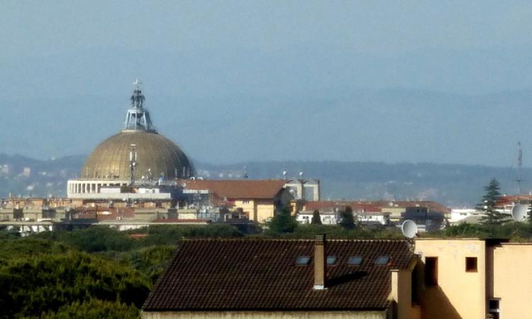 Una veduta del quartiere di Cinecittà