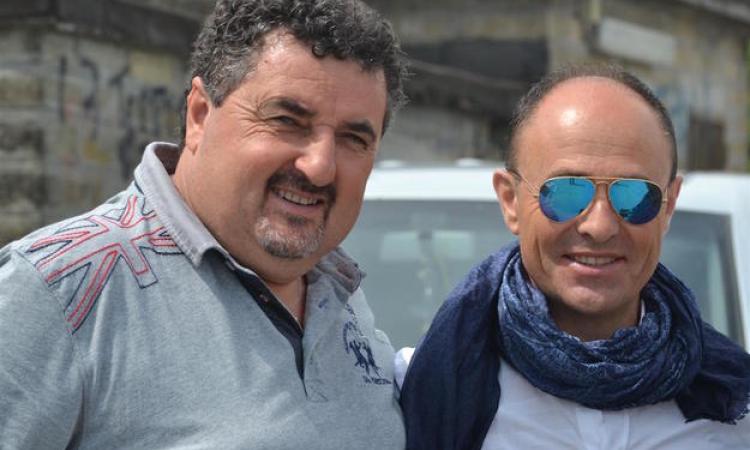 Il presidente Matrigiani con il patron Di Cori