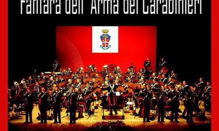 Villa d'Este, il 6 settembre in concerto la Fanfara dei Carabinieri