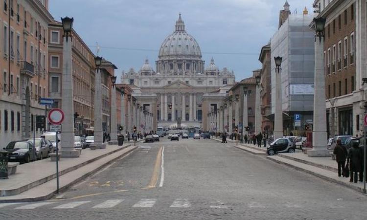 Via della Conciliazione: qui verrà predisposto un varco di accesso al Vaticano
