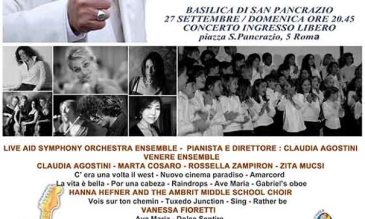 La locandina del concerto