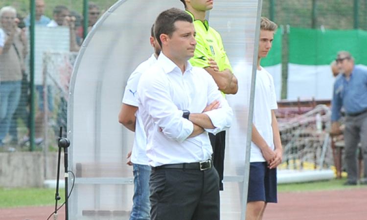 Il tecnico del Frosinone, Federico Coppitelli ©Laura Del Gobbo