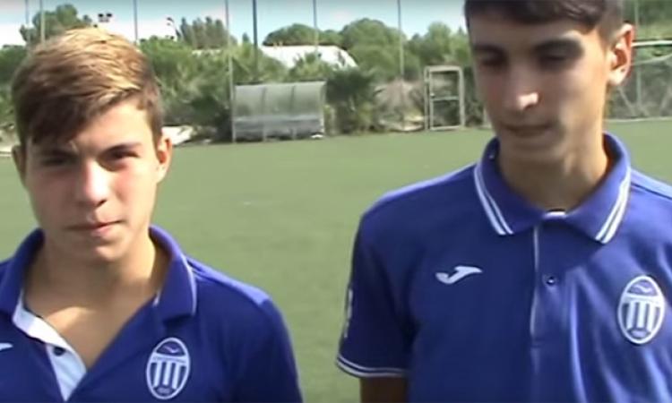 Scaccia e Bucri, autori dei gol dell'Ostiamare @fotofacebbok