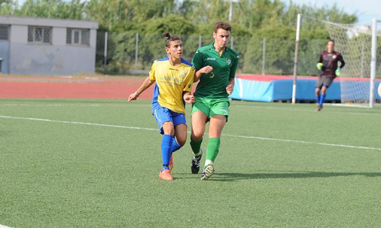 Alessio Pirri in azione contro il Sermoneta (foto ©Del Gobbo)