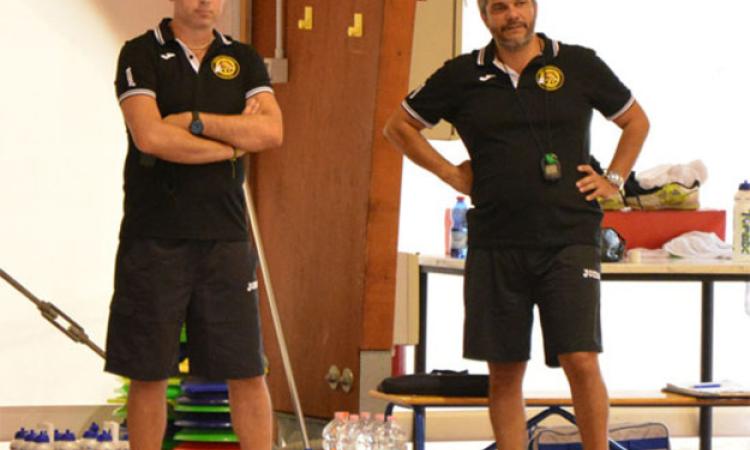 I tecnici Ferrara e Minicucci