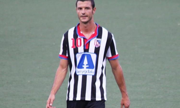 Daniele Greco, allenatore-giocatore dell'Audace Sanvito Empolitana