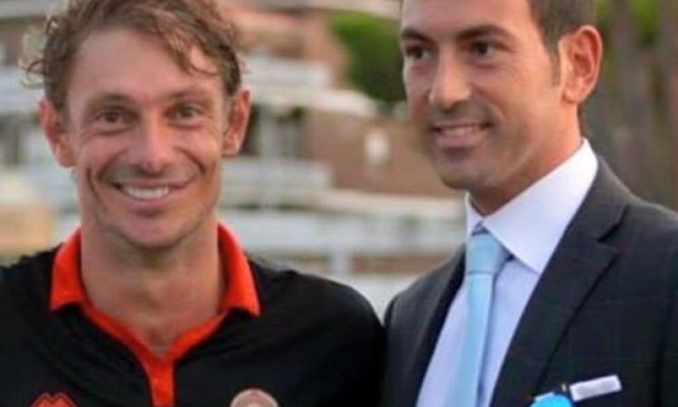 Daniele Giovannoni con l'attore Giorgio Pasotti