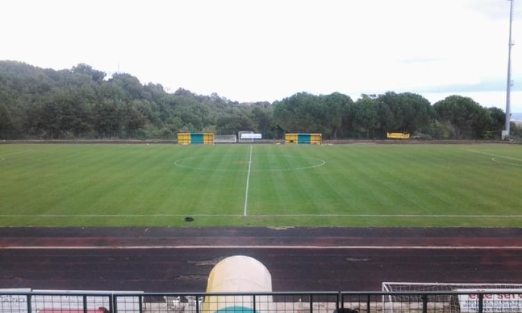 Lo stadio Fontanelle di Montefiascone