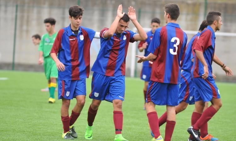 Tonanzi, autore del secondo gol rossoblu