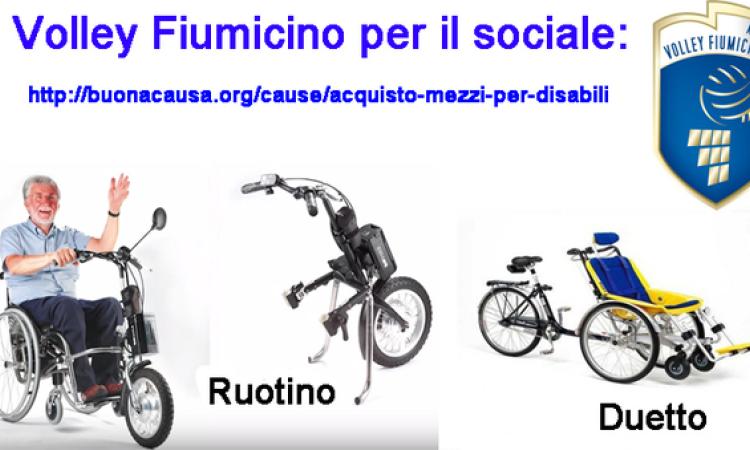Volley Fiumicino non solo sport ma anche sociale