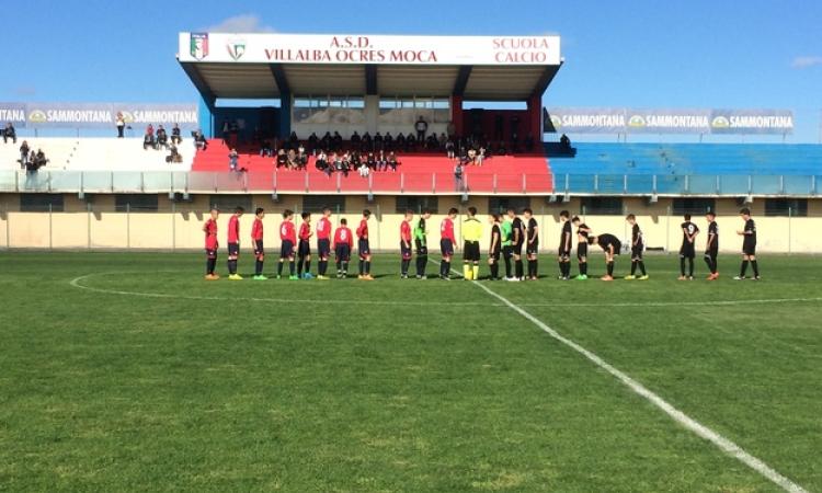 I ragazzi prima del fischio d'inizio (foto Villalba Calcio)