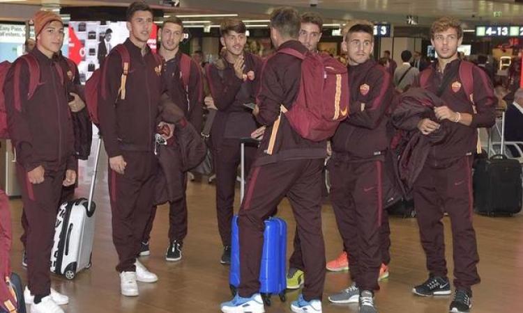 La Primavera all'aeroporto ©asroma.it