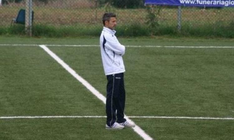 Il tecnico Fabio Calà in campo, foto Facebook
