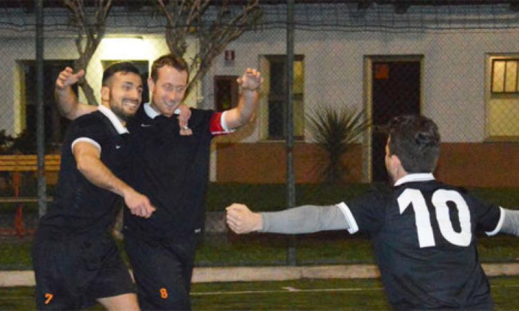 La formazione arancionera cala il poker e vince il recupero contro la Tevere Remo