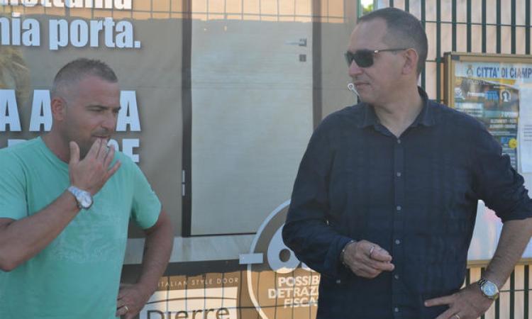 A sinistra Cececotto, a destra Fortuna