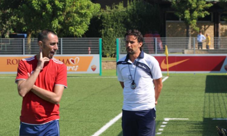 Sabato il derby: a sinistra Marcello Belli, a desra Giovanni Greco