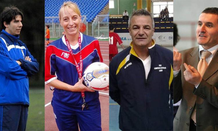 Da sinistra: Silvio Crisari, Tiziana Biondi, Salvatore Corsaletti e David Calabria