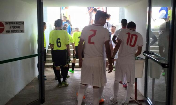 Lupa Castelli Romani, ingresso in campo ©Facebook