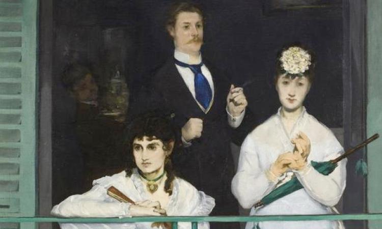&quot;The Balcony&quot; di Edouard Manet