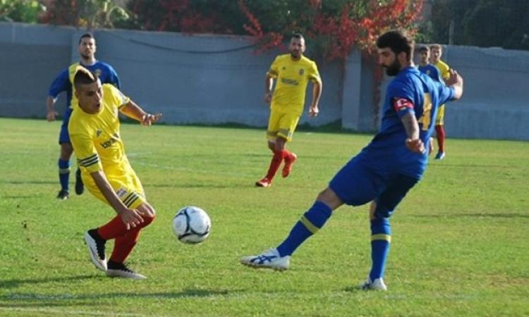 Pischedda contrastato da Sbraglia del Guidonia (foto Fiumicino Calcio)