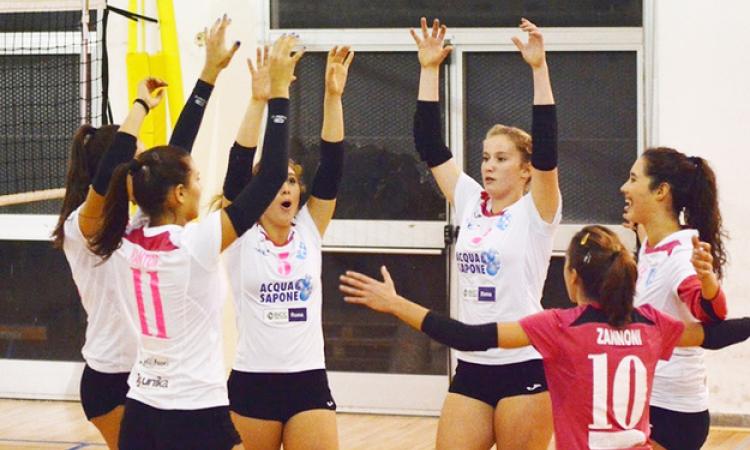 L'esultanza delle ragazze U18