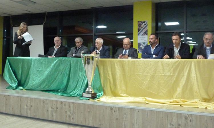 I presidenti del Lariano durante la presentazione del Wojtyla ©Gazzetta Regionale