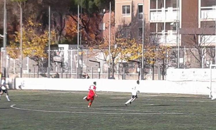 Uno scatto del match