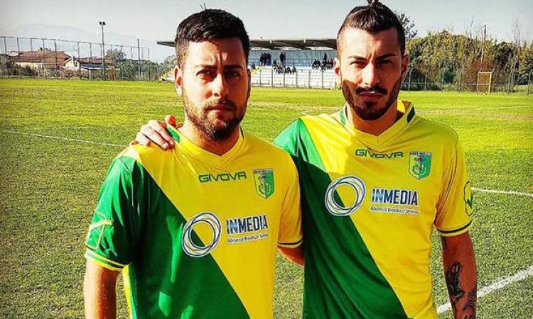 A sinistra Edoardo Dall'Armi con Ferretti Foto Facebook