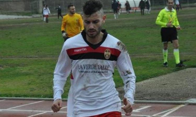 Giovanni Terrazzino con la maglia della Vjs Velletri