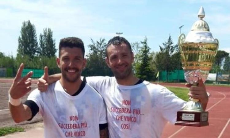 Di Benedetto campione della Promozione 2014/15 (foto Facebook)