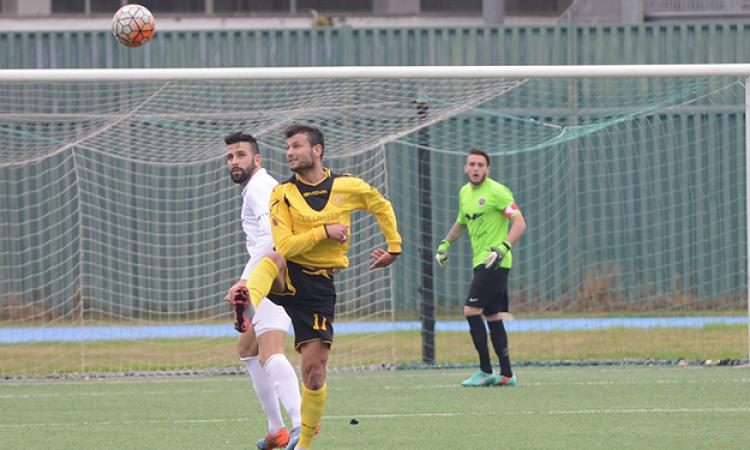 Angelo Pangrazi, del Real Colosseum, nel match con l'Unipomezia (foto©Lori)