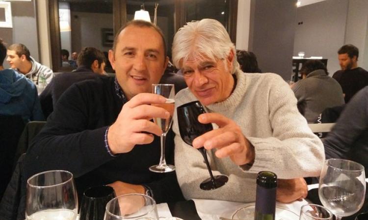Rocconi e Leone, ds e tecnico della Lepanto Marino (foto Facebook)