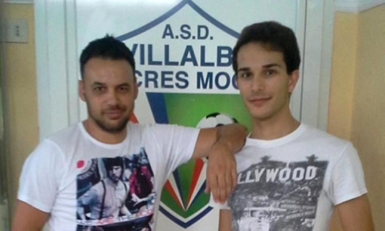 Da sinistra verso destra: Mauro Lamattina e Fabrizio Scrocca, dirigenti Villalba Calcio