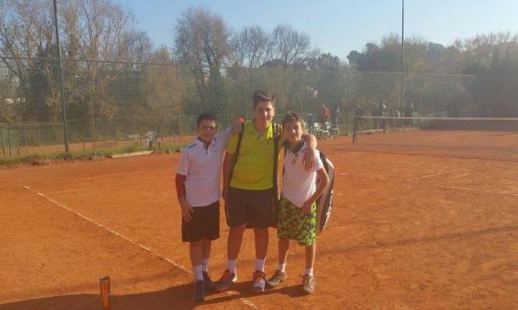 I ragazzi dell'Under 12 del New Country Club Frascati